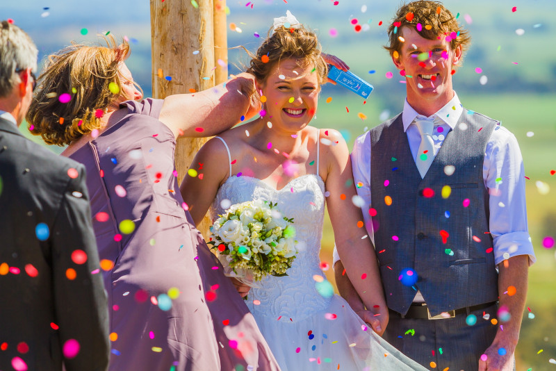 Ceremony by Marriage Celebrant Jane Harvey, Embracing Hearts