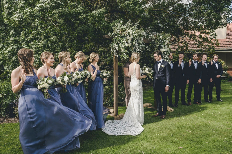 Ceremony by Marriage Celebrant Jane Harvey, Embracing Hearts